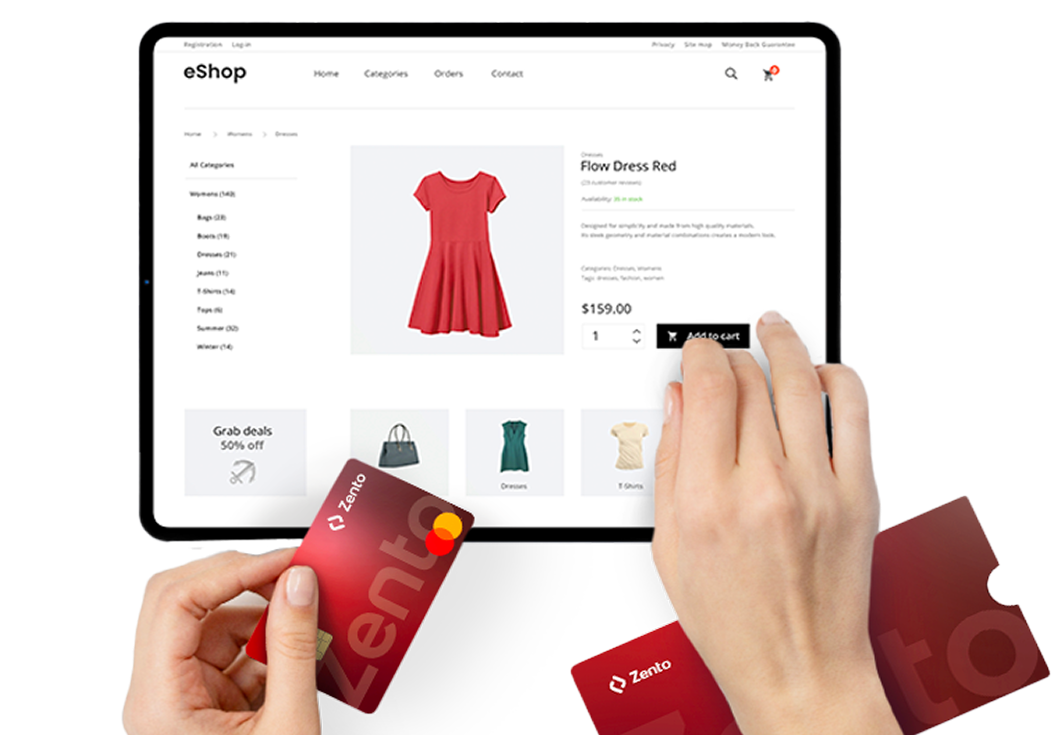 Virtual and physical cards
